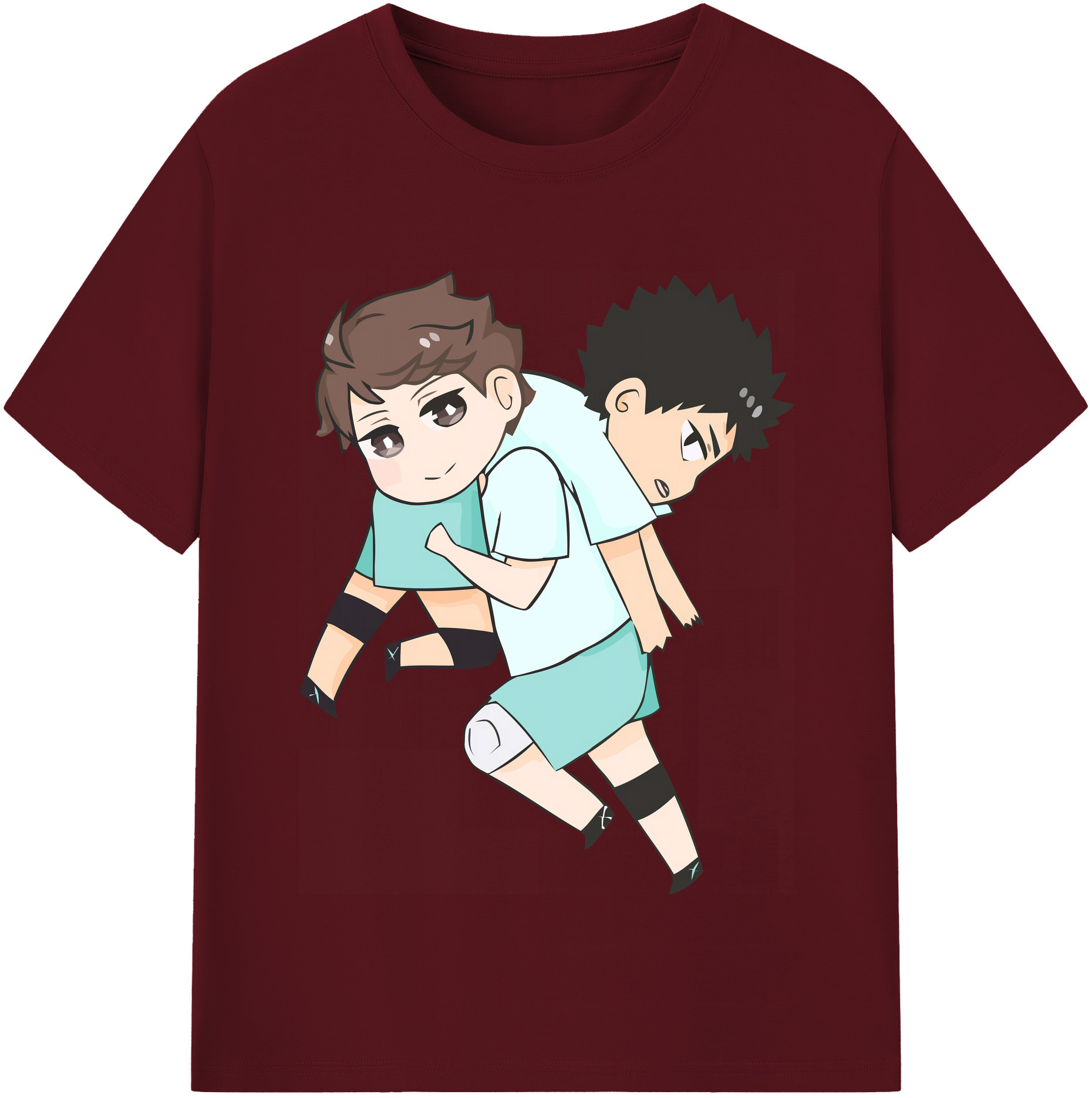 （画像用） ハイキュー!! Haikyu!! 綿100％半袖Tシャツ（フロントプリント）
